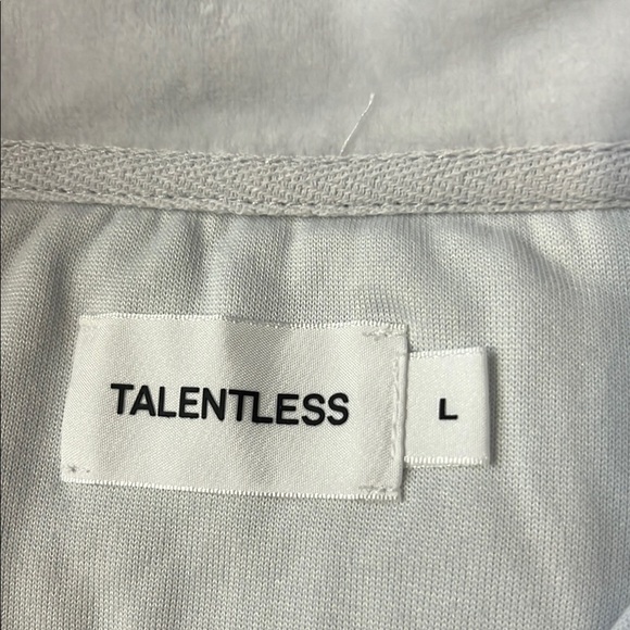 TALENTLESS WOMENS FULL ZIP TERRY CLOTH MOCK NECK - Picture 6 of 10